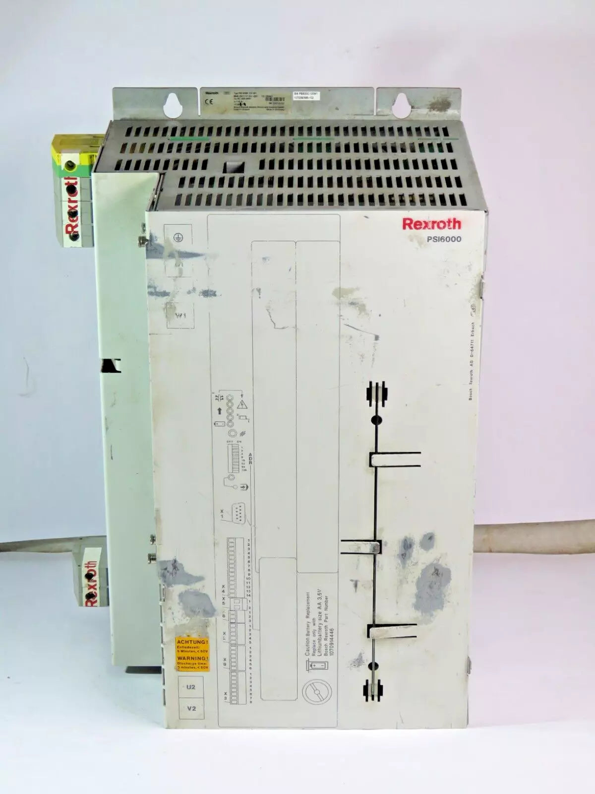 Rexroth PSI6000 PSI6300.133W1 R911326650 Medium Frequency Inverter 24 VDC