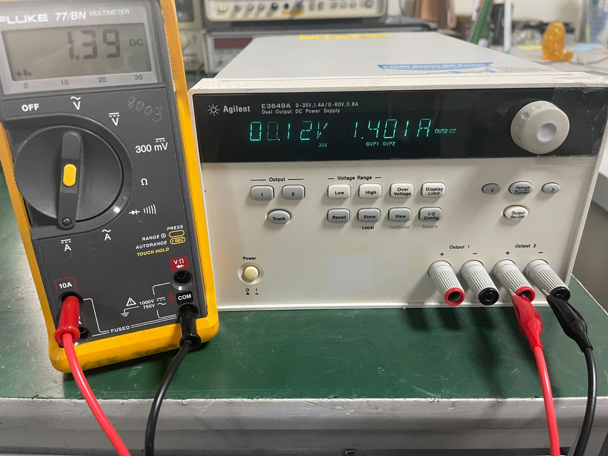 Agilent E3649A Dual Output Power Supply 0-35V 1.4A ,0-60V 0.8A_33-26-45-<wbr/>35-11-19
