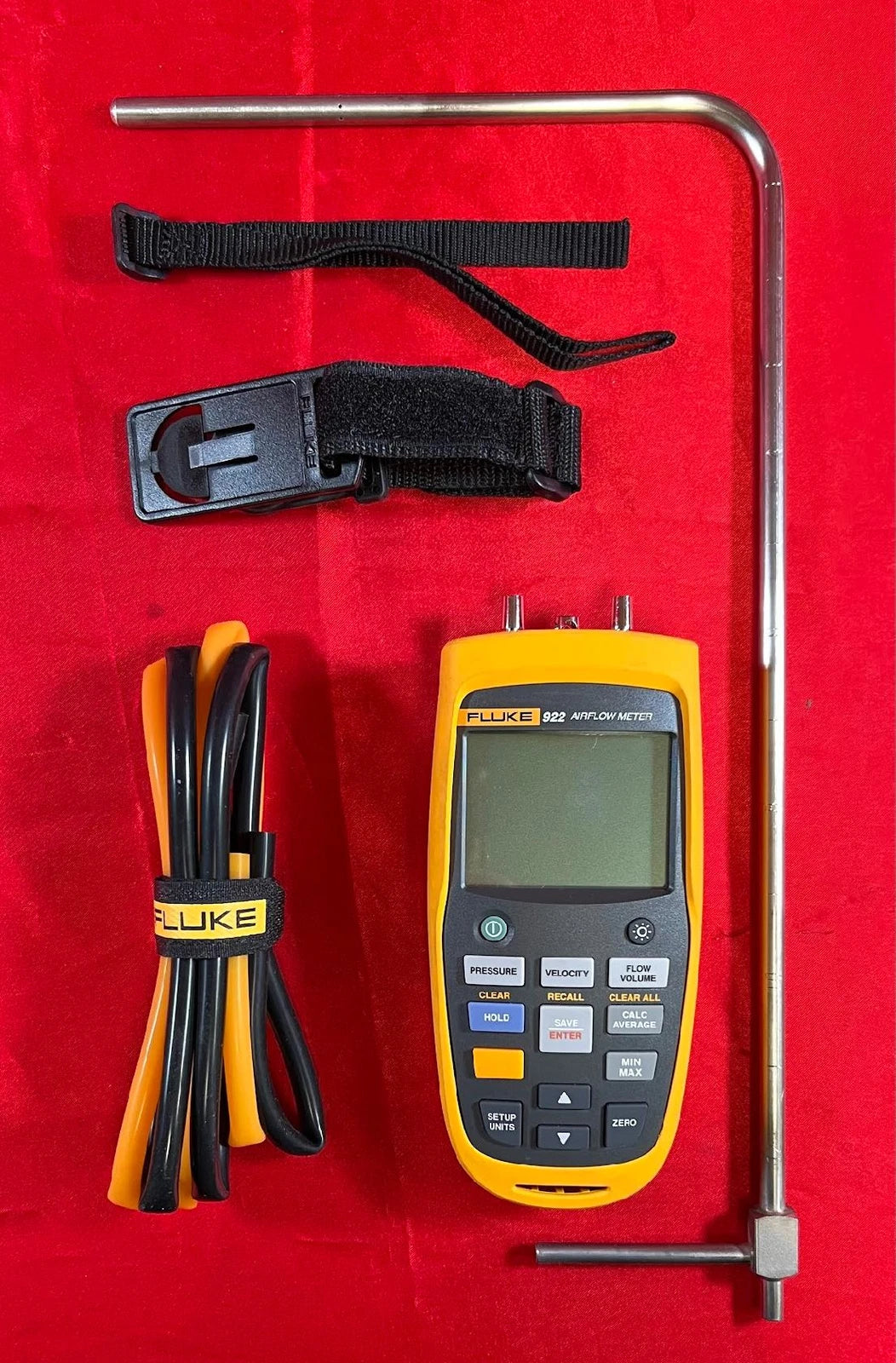 Fluke 922 Airflow Meter Kit: Measure and Monitor Airflow with Precision