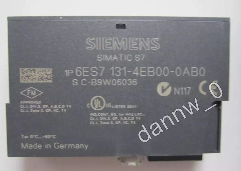 New Siemens 6ES7131-4EB00-0AB0 6ES7 131-4EB00-0AB0/