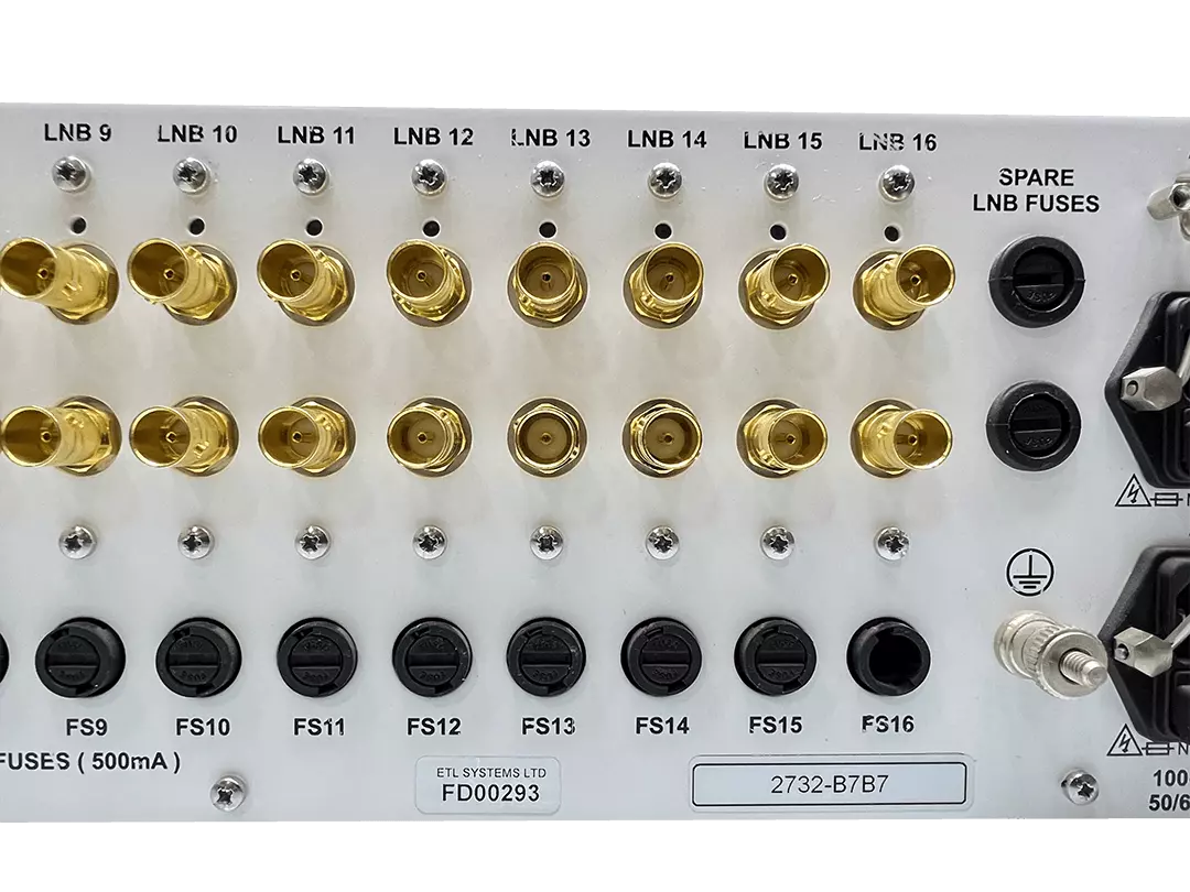 ETL Systems 2732-B7B7 16 Port LNB Power Supply Unit