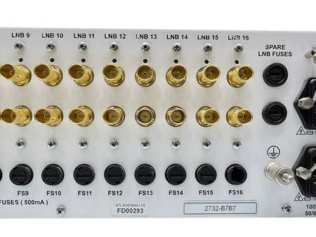 ETL Systems 2732-B7B7 16 Port LNB Power Supply Unit