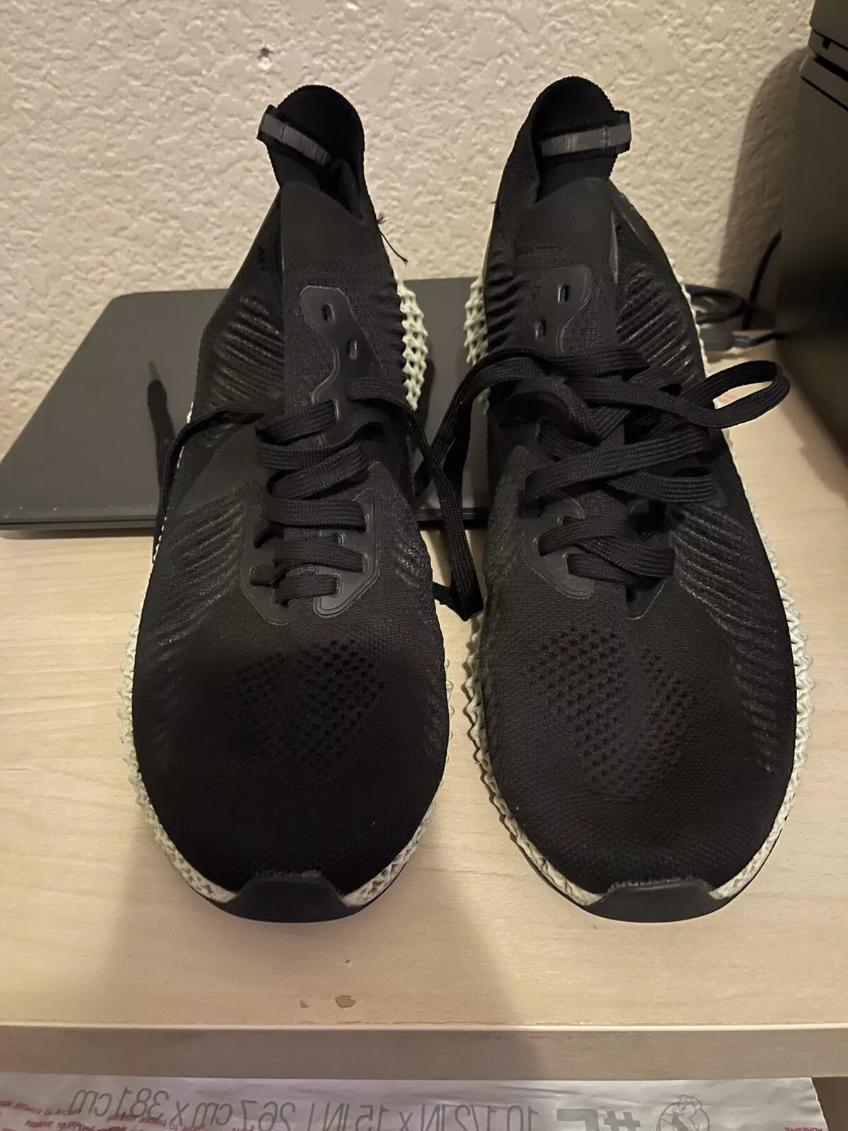 Adidas AlphaEdge 4D Core Black 2019 - Size 7.5