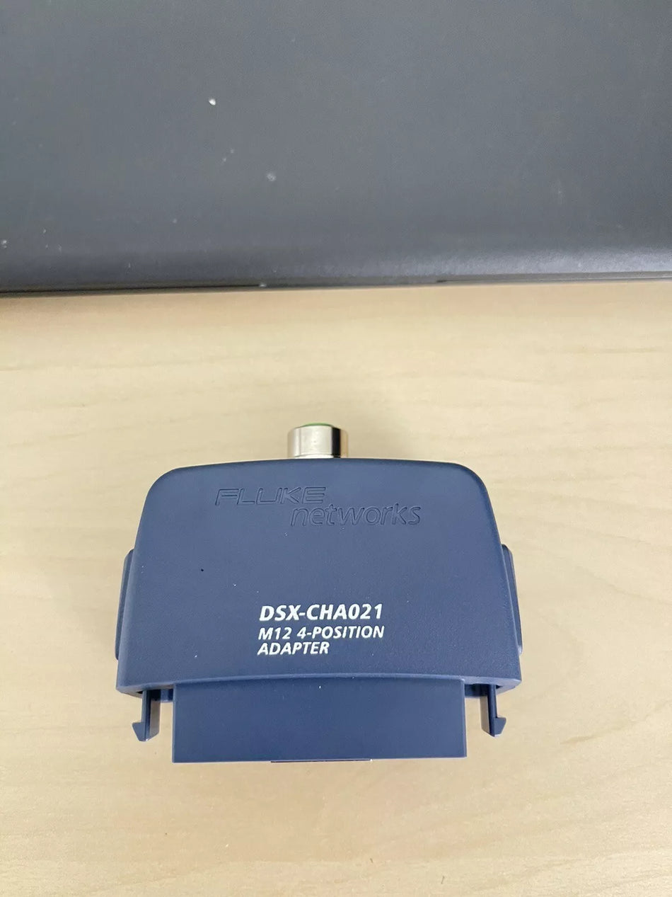 Fluke Networks DSX-CHA021 DSX M12 4-Position Channel Adapter