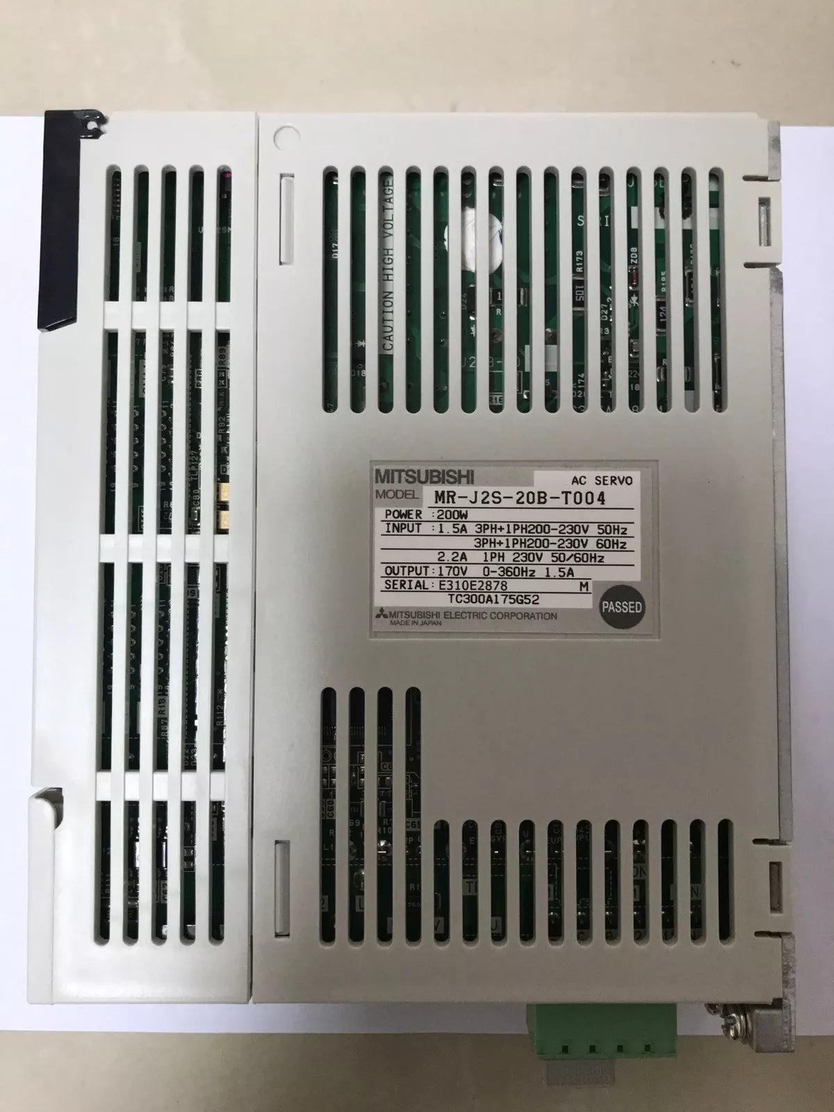 Mitsubishi MR-J2S-20B-T004 Servo Drive MRJ2S20BT004
