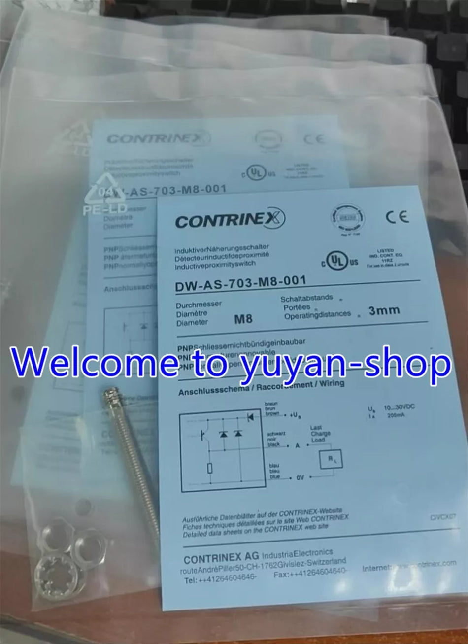 1PCS NEW FOR CONTRINEX DW-AS-703-M8-001 Proximity switch