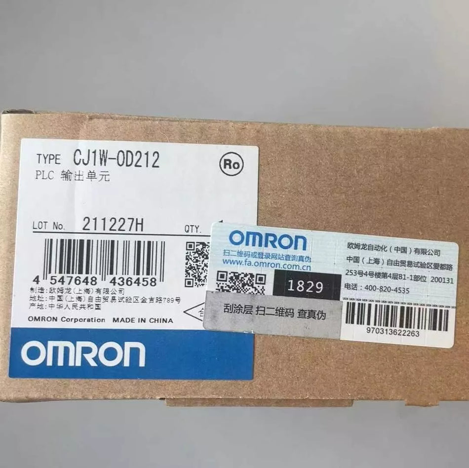 1PCS New and original OMRON CJ1W-OD212 PLC module () #N3799 YF