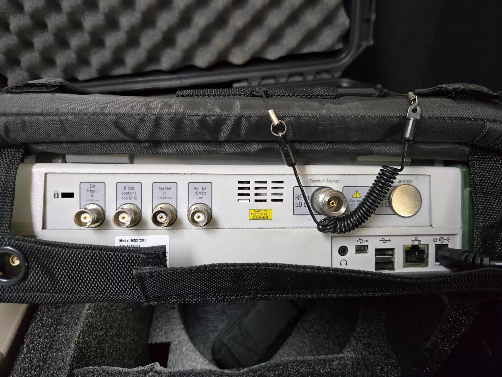 Anritsu MS2720T 9kHz-9GHz Spectrum Master with Opt. 9, 19, 31, 709 - 2032