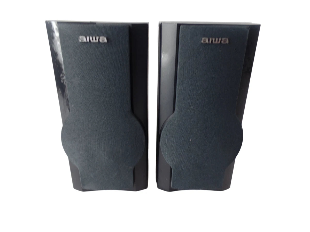 AIWA Speaker System SX-MS7 (PAIR) -Black- Free Shipping.