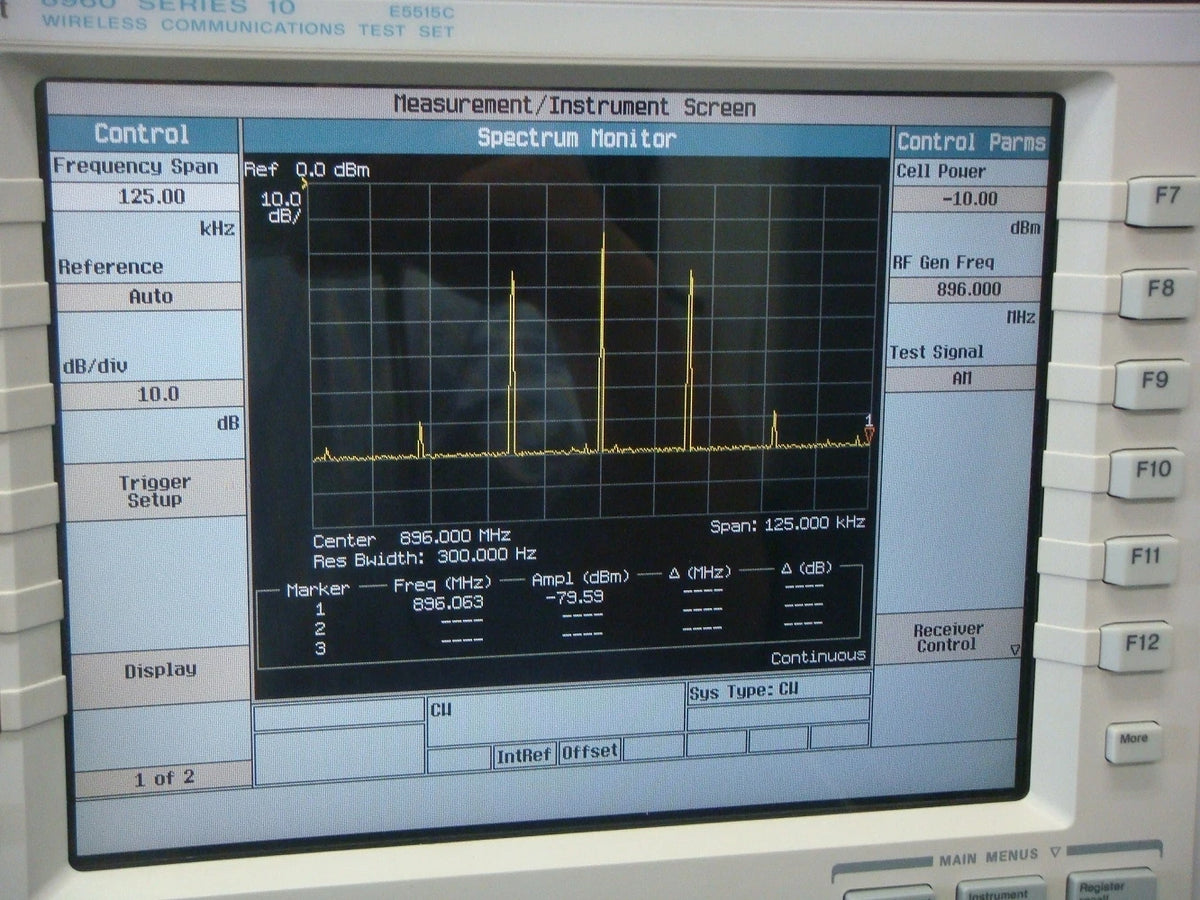 Agilent E5515C /002/003 Wireless Communications Test Set