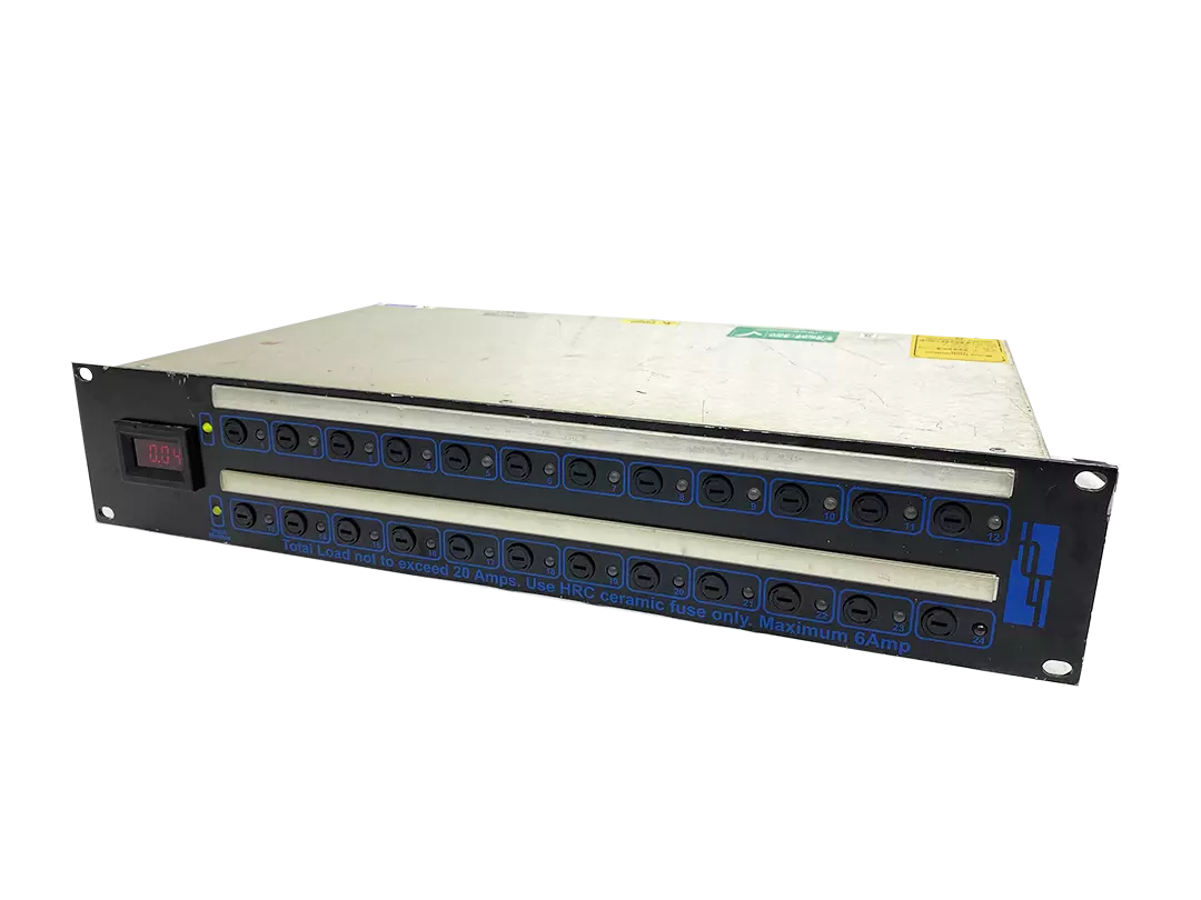 Holt Broadcast Dual I/P 24 Way Meter PDU 066703