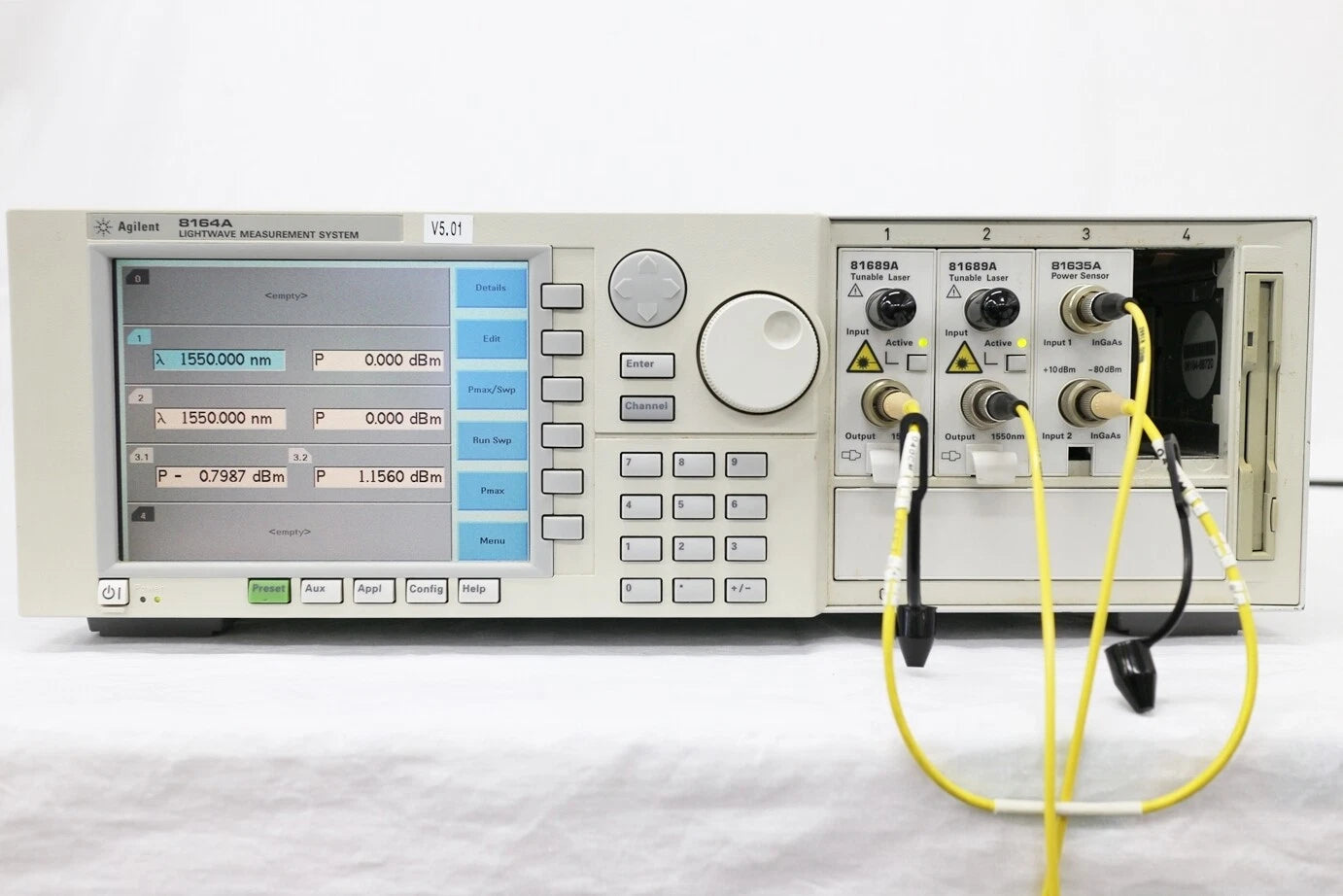 Agilent 81635A/81000FI*2 Dual Optical Power Sensor