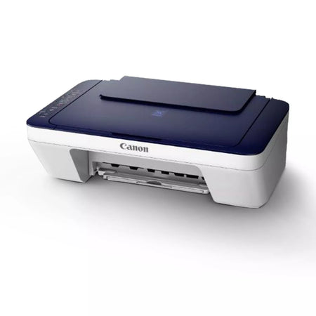 Canon Pixma E477 All-in-One Wireless Ink Efficient Colour Printer (White/Blue)