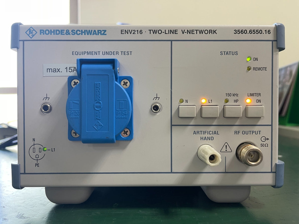 Rohde &amp; Schwarz ENV216 LISN TWO-LINE V-NETWORK , 3560-6550.16 _1295
