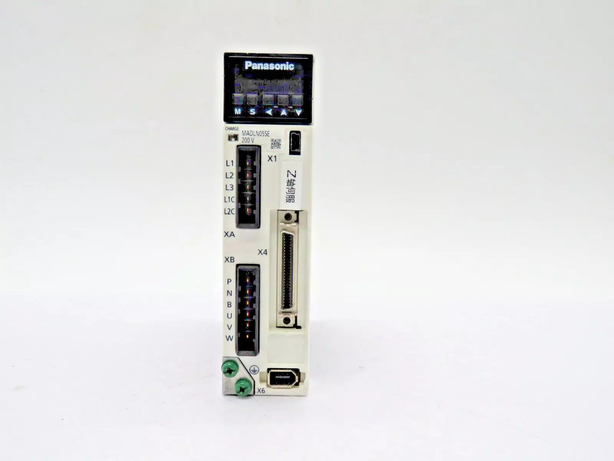 Panasonic MADLN05SE AC Servo Drive 100W 200-240V MINAS A6SE CNC Automation