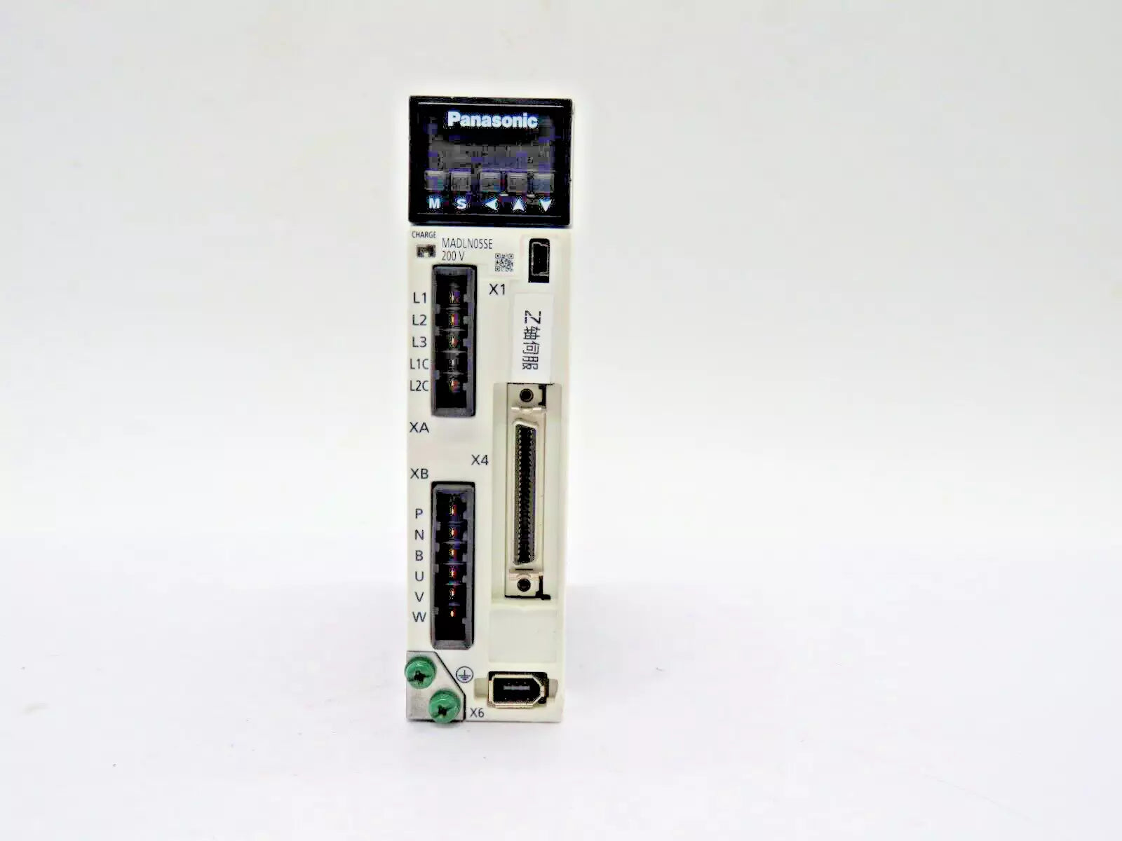 Panasonic MADLN05SE AC Servo Drive 100W 200-240V MINAS A6SE CNC Automation