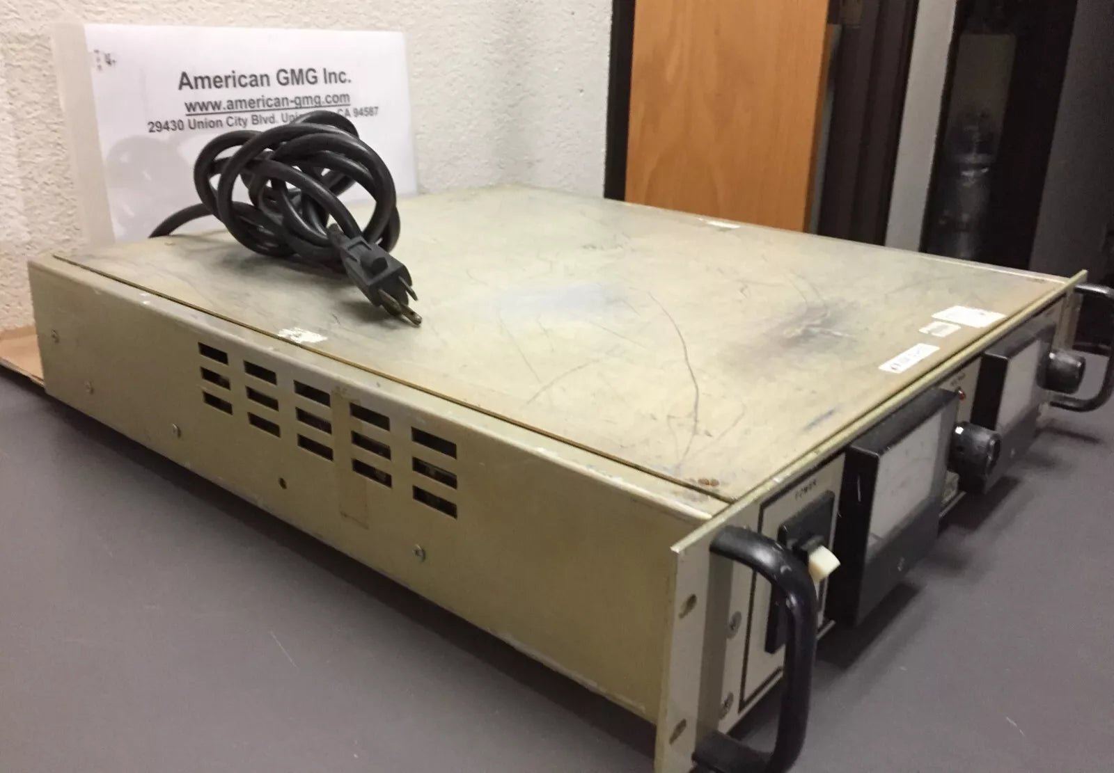 EMI SCR 20-25-0196-OV Variable DC Power Supply