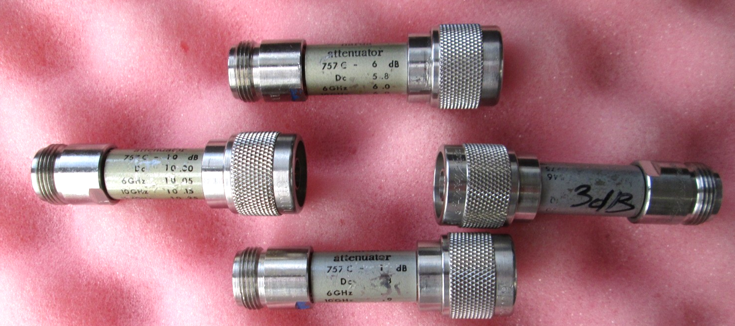 12.4 GHz Attenuator Set by Narda