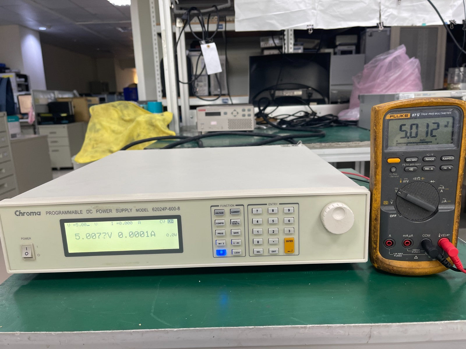 Chroma 62024P-600-8 Programmable DC Power Supply 600V 8A 2400W - XG eqpt