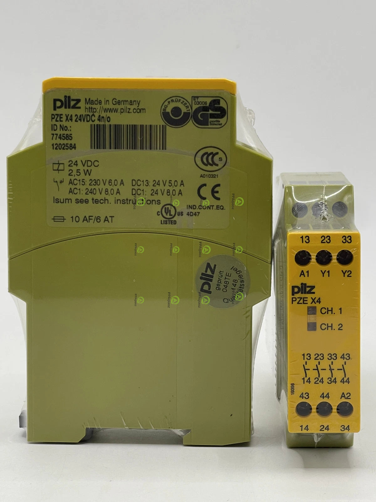 New Pilz Safety Relay PZE X4 774585 - High Quality Safety Solution