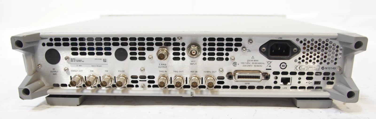 Agilent N5183A 20GHz MXG RF Analog Signal Generator OPT 006 1E1 1ER 520 UNZ