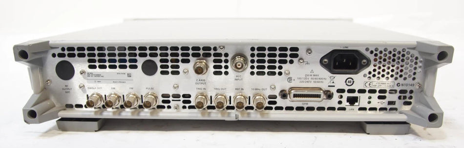 Agilent N5183A 20GHz MXG RF Analog Signal Generator OPT 006 1E1 1ER 520 UNZ