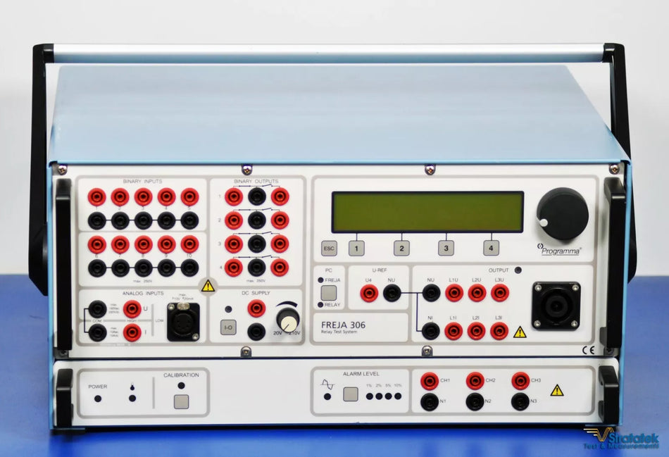 Programma FREJA 306 Relay Test System Megger Relay Test Set with Amplifier