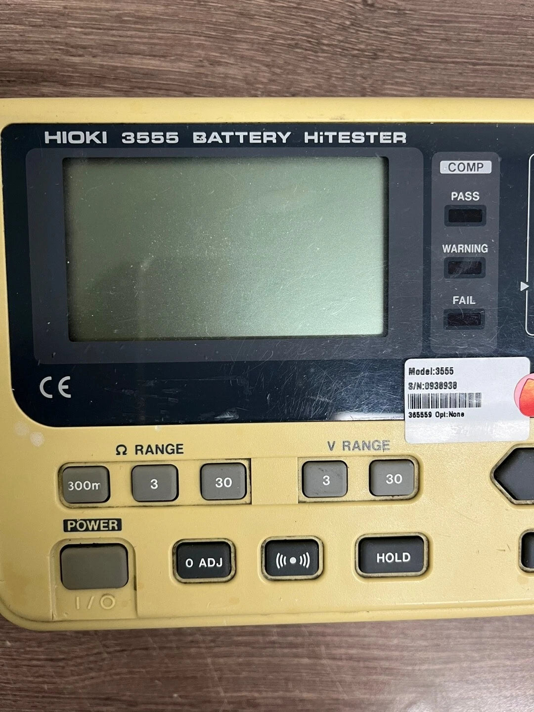 Hioki 3555 Battery HiTester 8938 - No Battery No Battery Cover