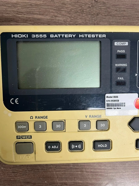 Hioki 3555 Battery HiTester 8938 - No Battery No Battery Cover