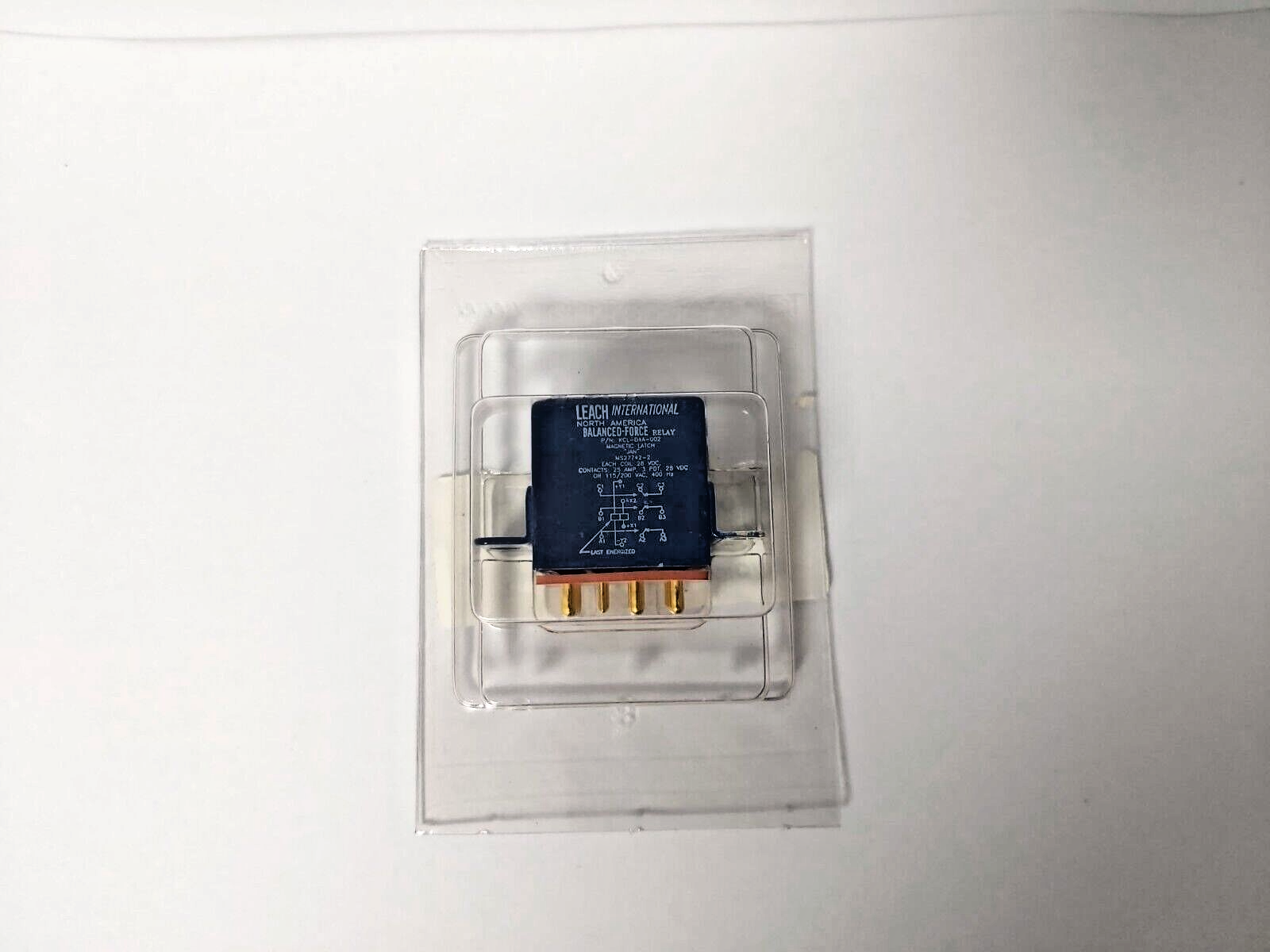 Leach KCL-D4N-002 25AMP 28VDC Relay