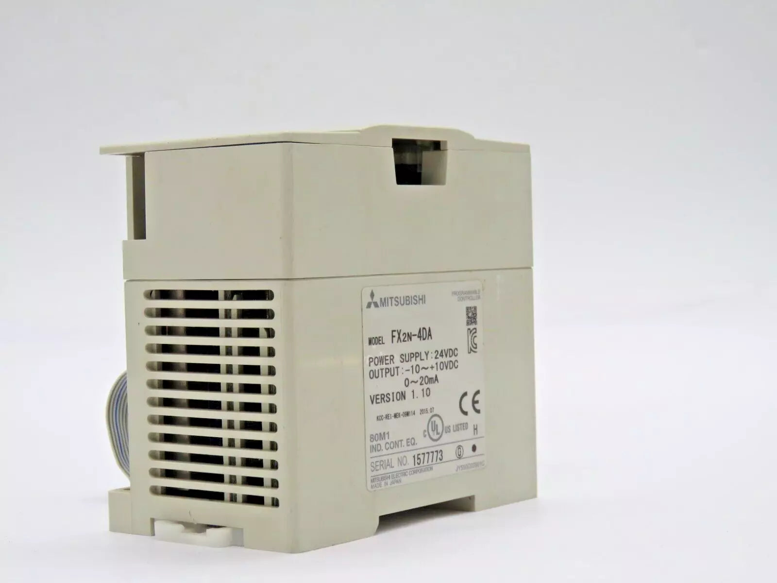 Mitsubishi FX2N-4DA Programmable Controller Analog Output Module 24VDC