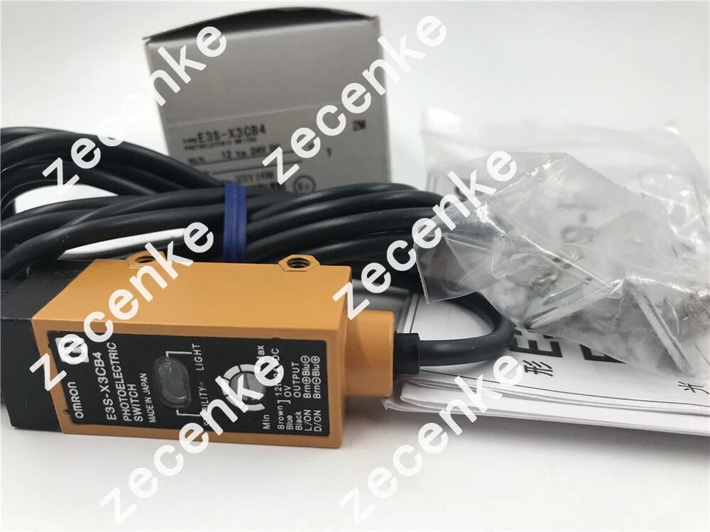 Omron E3S-X3CB4 Photoelectric Switch E3SX3CB4 New One
