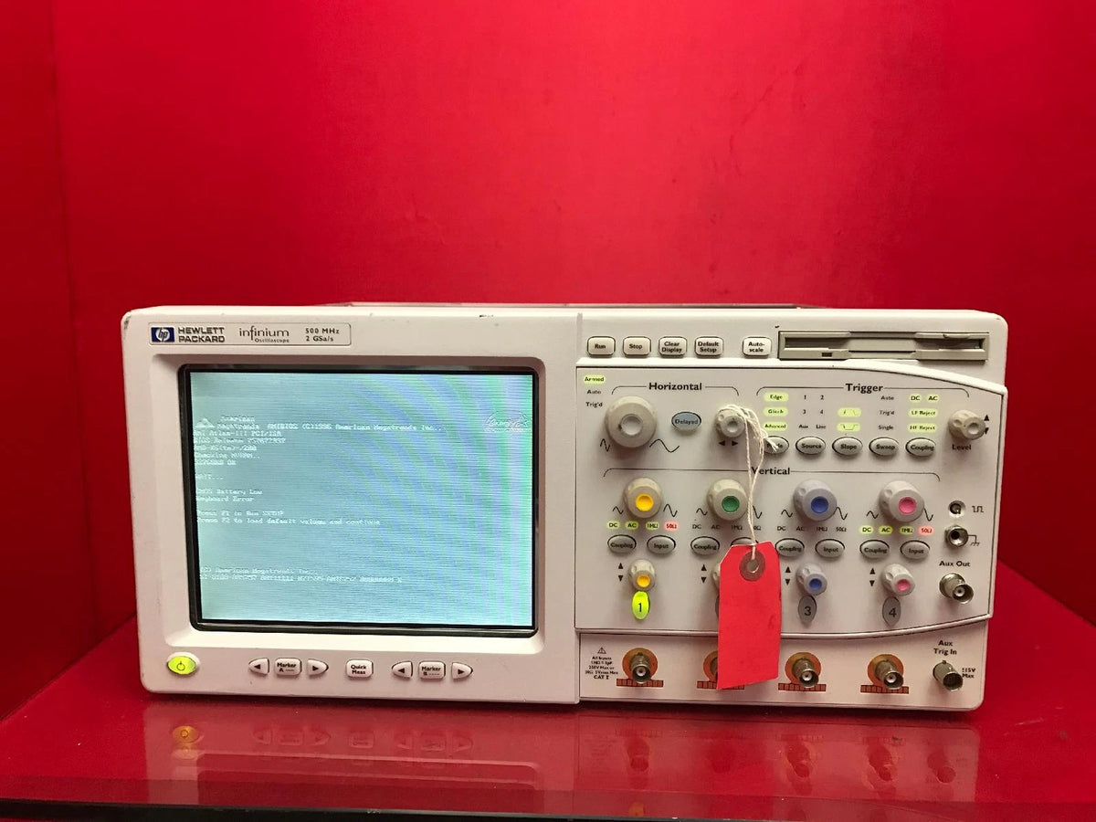 AGILENT 54825N Infiniium Oscilloscope 500MHz 2GSa/s S/N US38200225