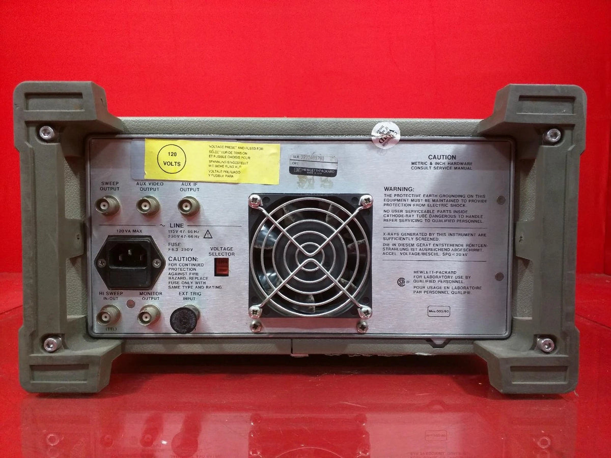 HP 8590A Spectrum Analyzer 10kHz-1.5GHz – XG eqpt