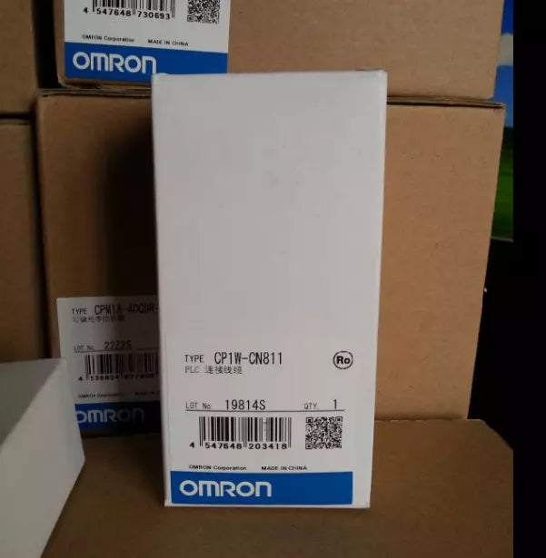 Omron CP1W-CN811 PLC Cable in Box - 1PCS, Expedited Shipping