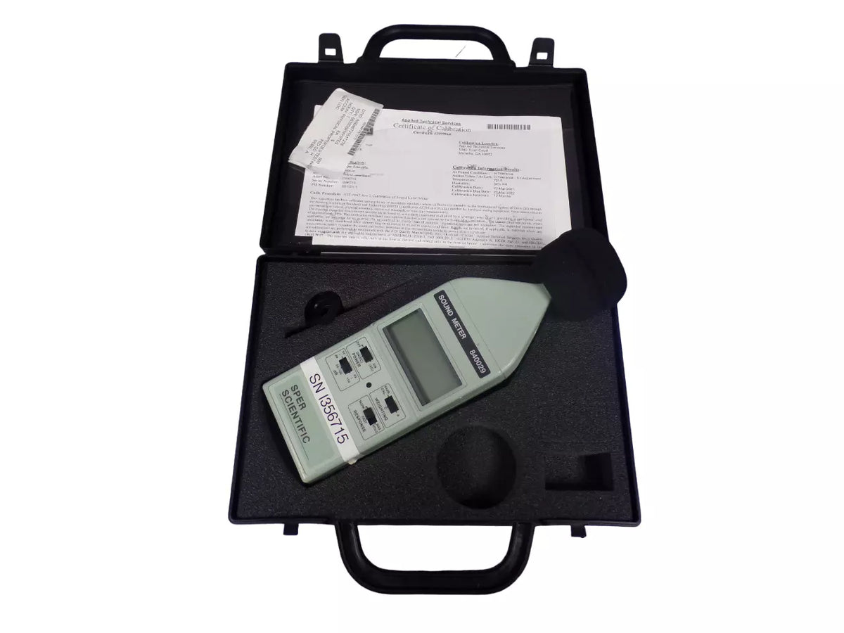 Sper Scientific 840029 Sound Meter - High Accuracy Noise Level Measurement