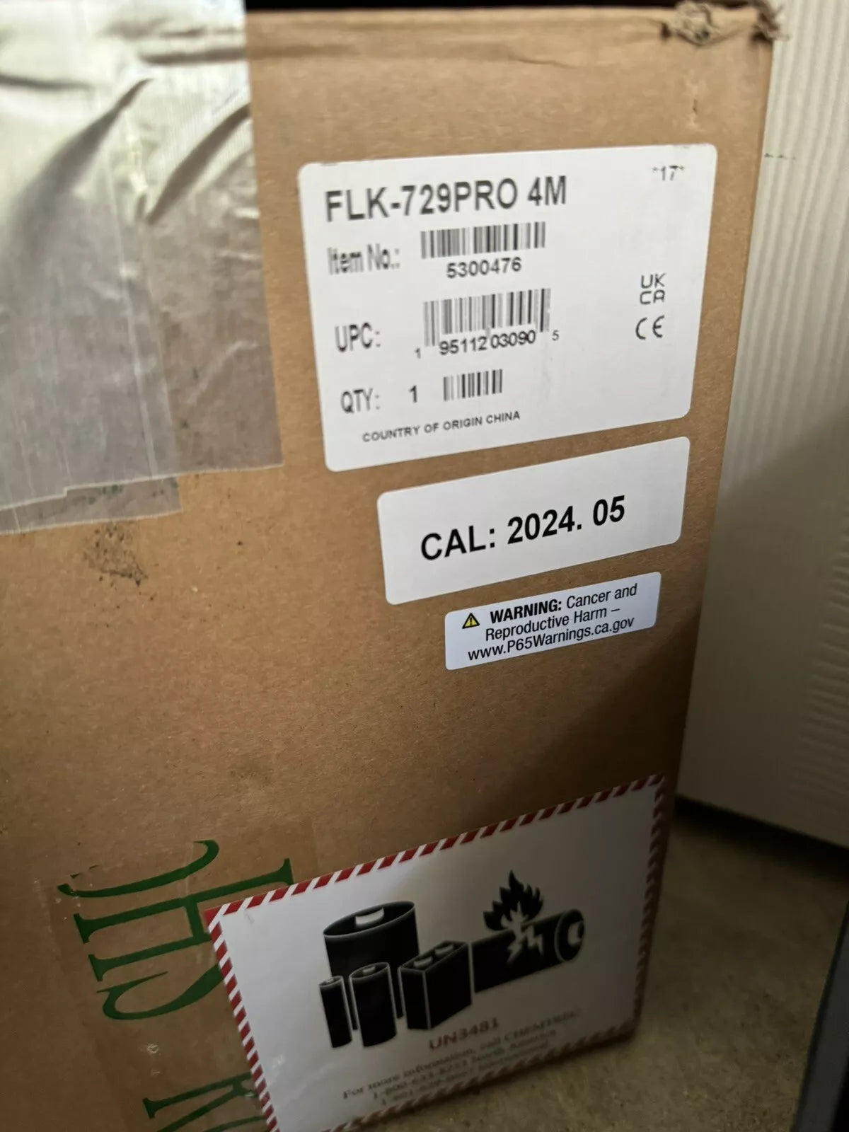 Fluke 729PRO 4M Automatic Pressure Calibrator MFG-2024/Calibrated2024-New Sealed