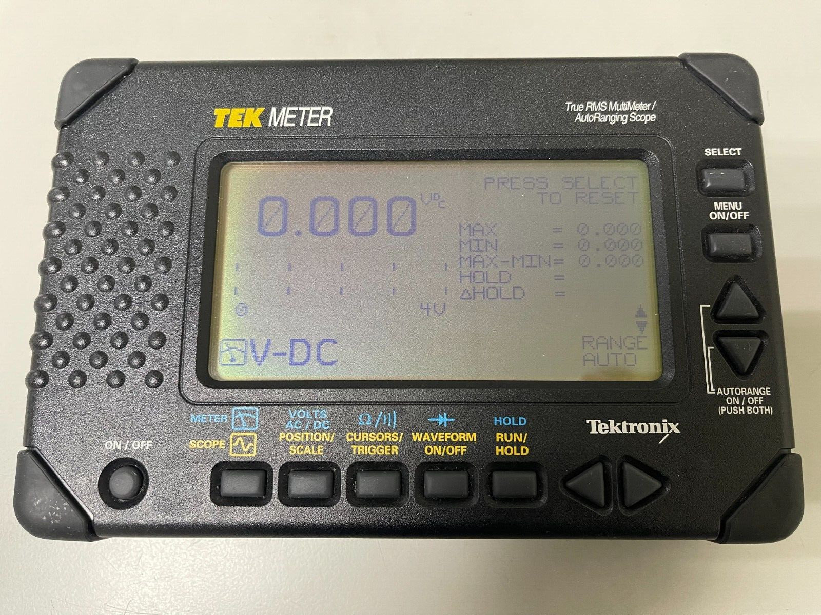 Tektronix THM565 STD Tek Meter True RMS Multi Meter /Auto Ranging Scope _1889 - XG eqpt