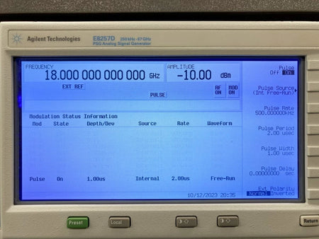 Agilent N1923A Wideband Power Sensor 50MHz-18GHz