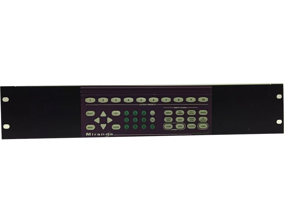 Miranda KALEIDO RCP: Professional Remote Camera Control Panel