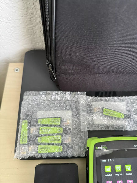 NetAlly AirCheck G3 Pro Wireless Tester Kit with 1-6 Wire View w/Bag & Cables