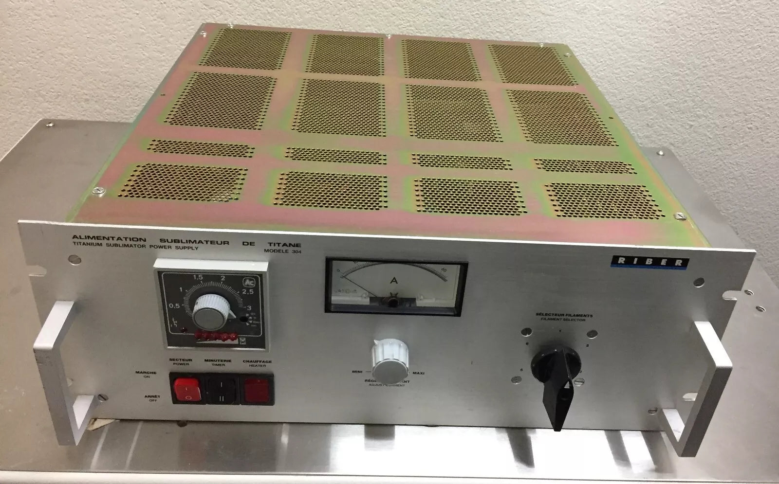 Riber 304S Titanium Sublimation Power Supply