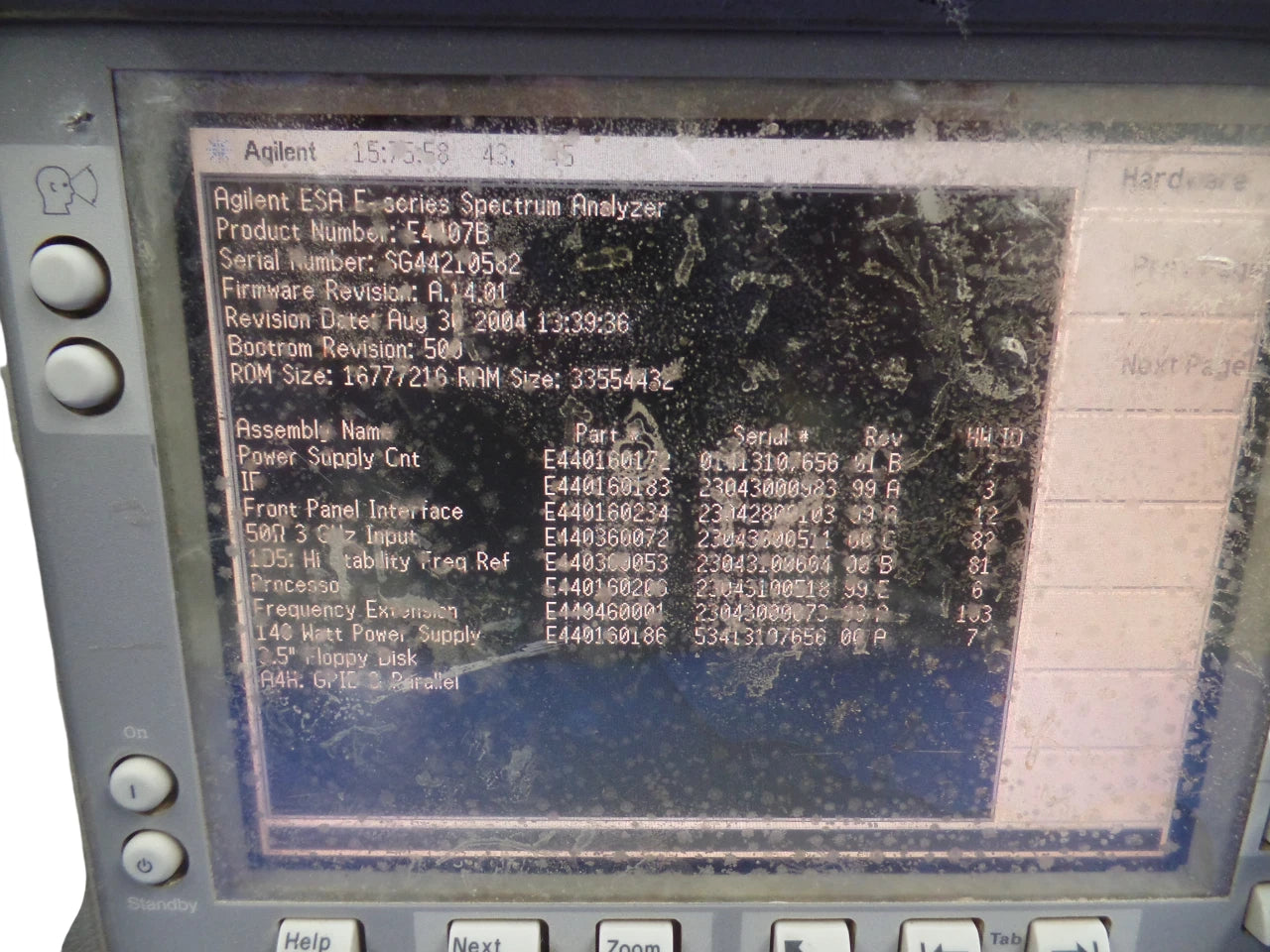 Agilent E4407B ESA-E Spectrum Analyzer 9 kHz - 26.5 GHz - Free Shipping