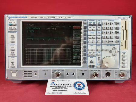 Rohde & Schwarz ESIB26 100081 EMI Test Receiver, 20 Hz to 26.5 - High-performance EMI Testing Solution