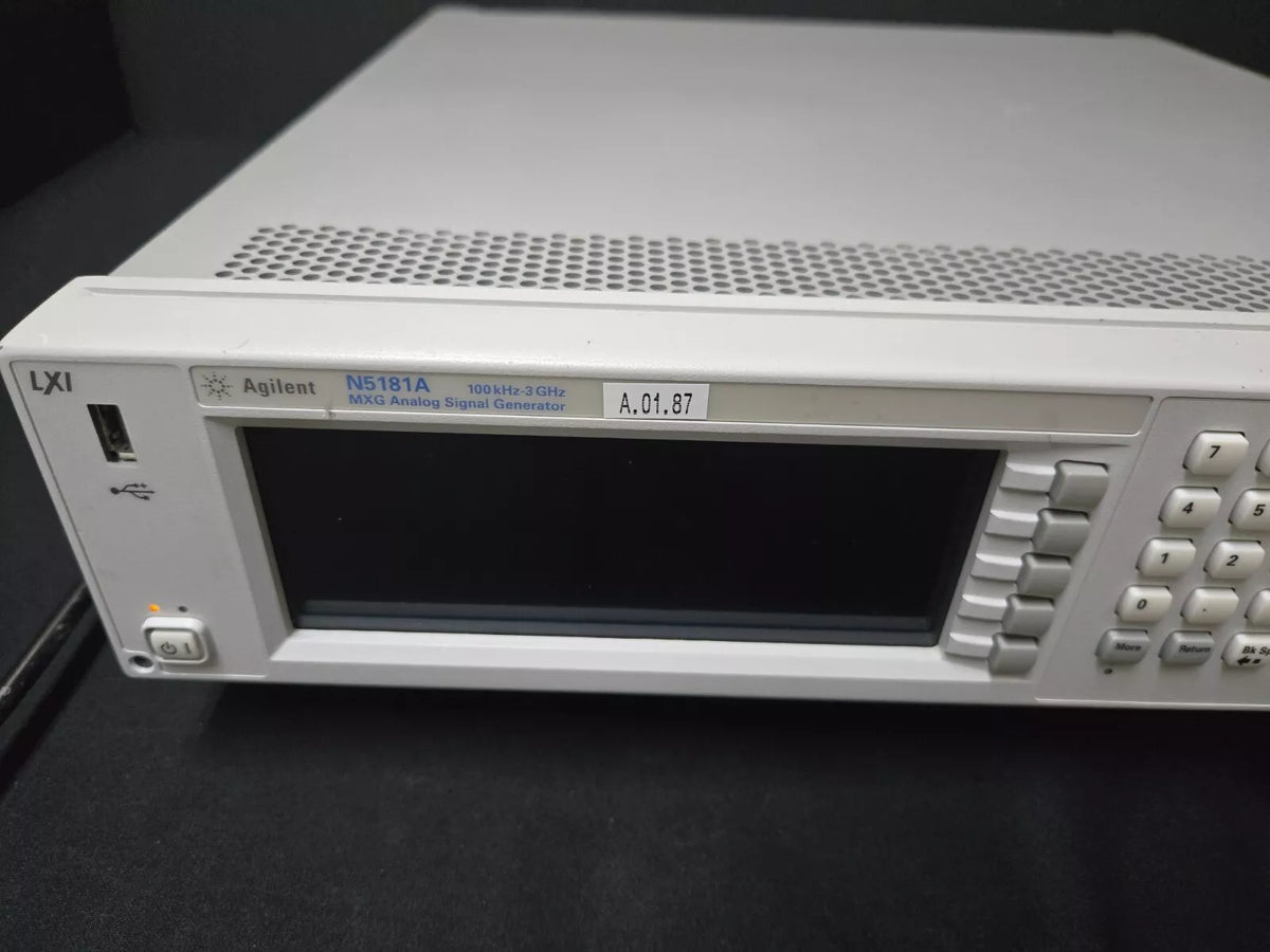 Agilent N5181A 3GHz Signal Generator with Options 099, 1EA, 503 UNT, ALB, U02 (3871)