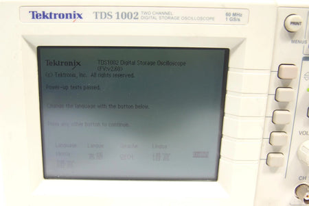 Tektronix TDS 1002 2 CH 60MHz 1GS/s Digital Storage Oscilloscope