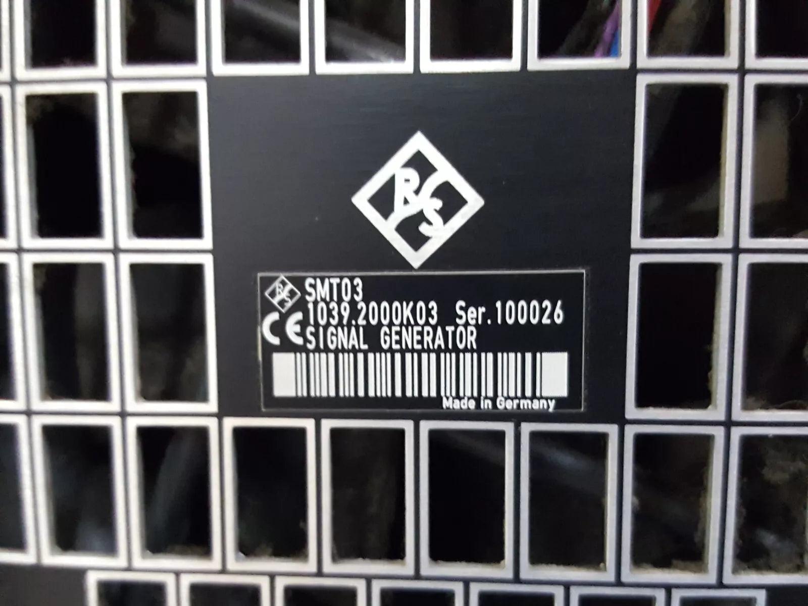 R&S SMT03 Signal Generator 5kHz~3GHz (AS-IS) (0026)
