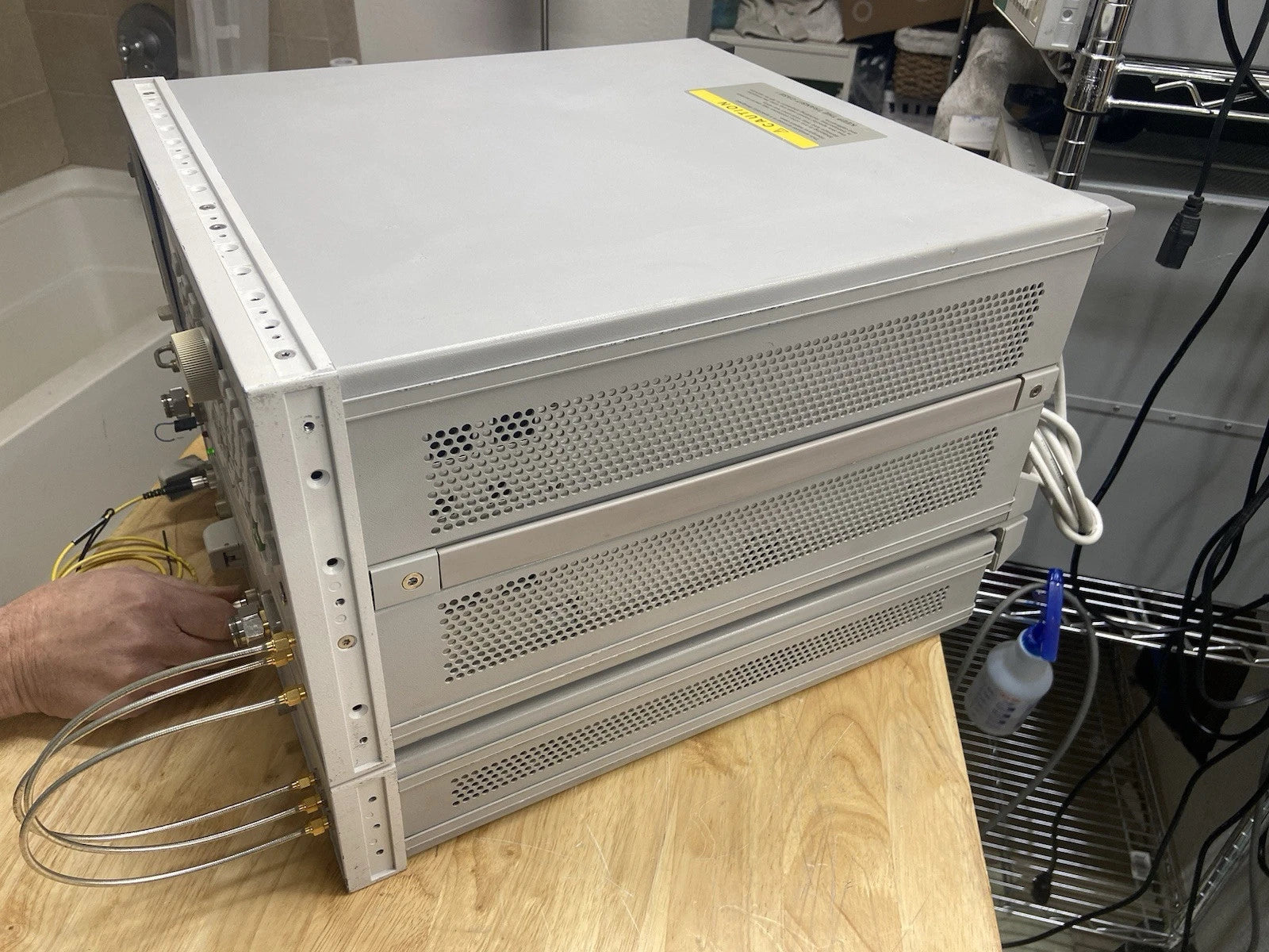 Agilent 8703B 8720ES Lightwave Component Network Analyzer 50MHz-20GHz OPT:155