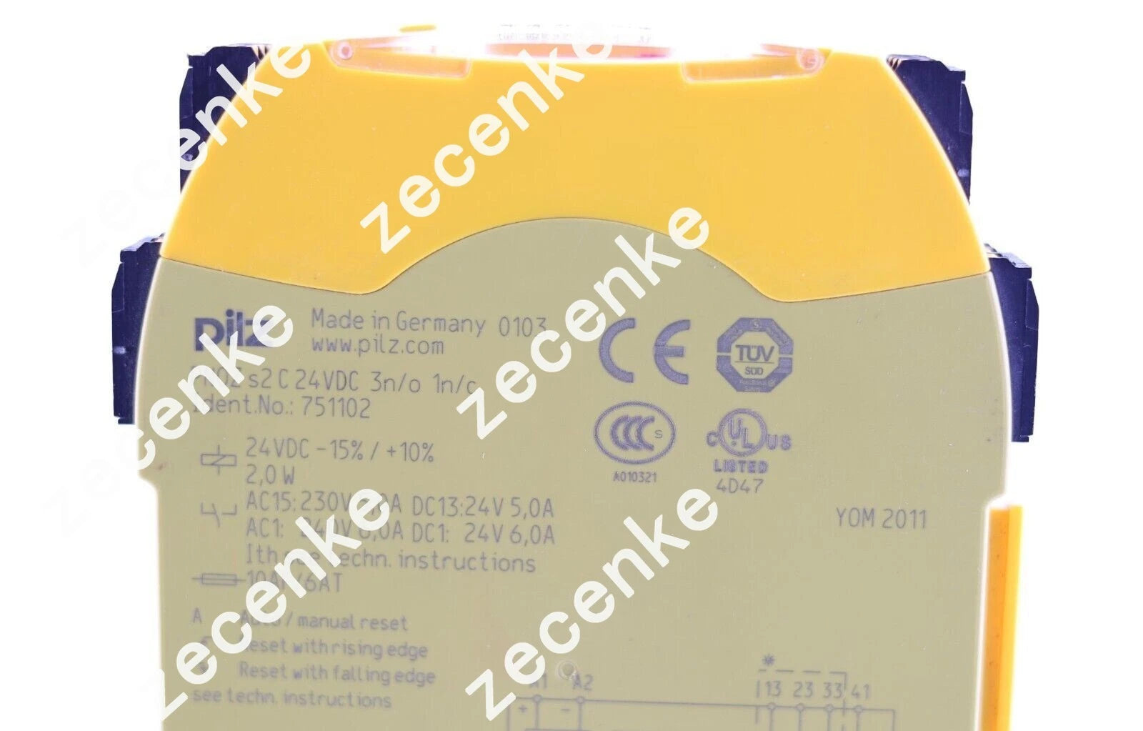 New Pilz 751102 PNOZ s2 C Safety Relay 24VDC 3n/o 1n/c
