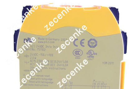 New Pilz 751102 PNOZ s2 C Safety Relay 24VDC 3n/o 1n/c